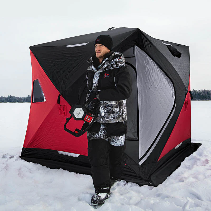 Piscifun 3-4 Person Ice Fishing Shelter, Pop-up Ice Fishing Tent - Image 2