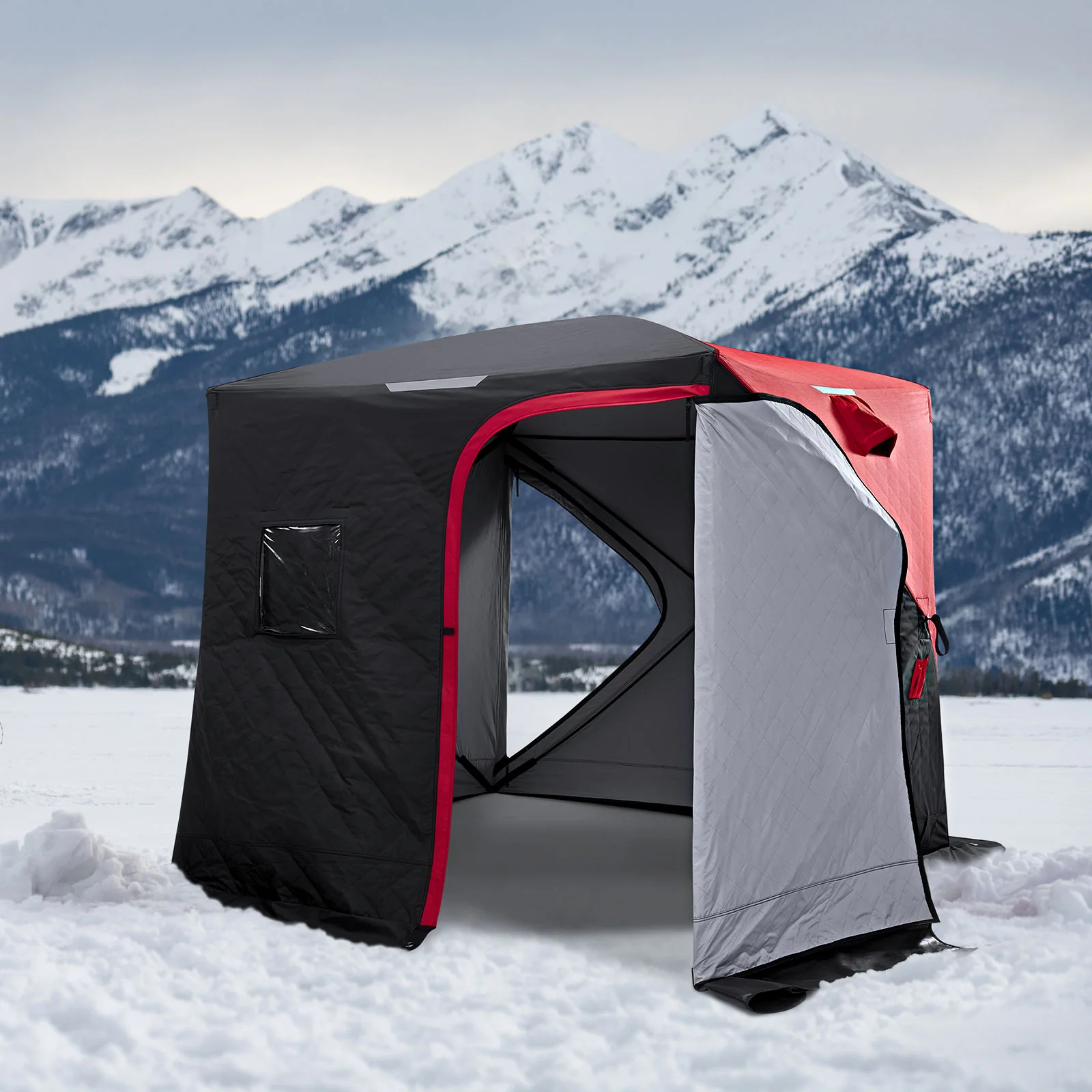 Piscifun 3-4 Person Ice Fishing Shelter, Pop-up Ice Fishing Tent - Image 3