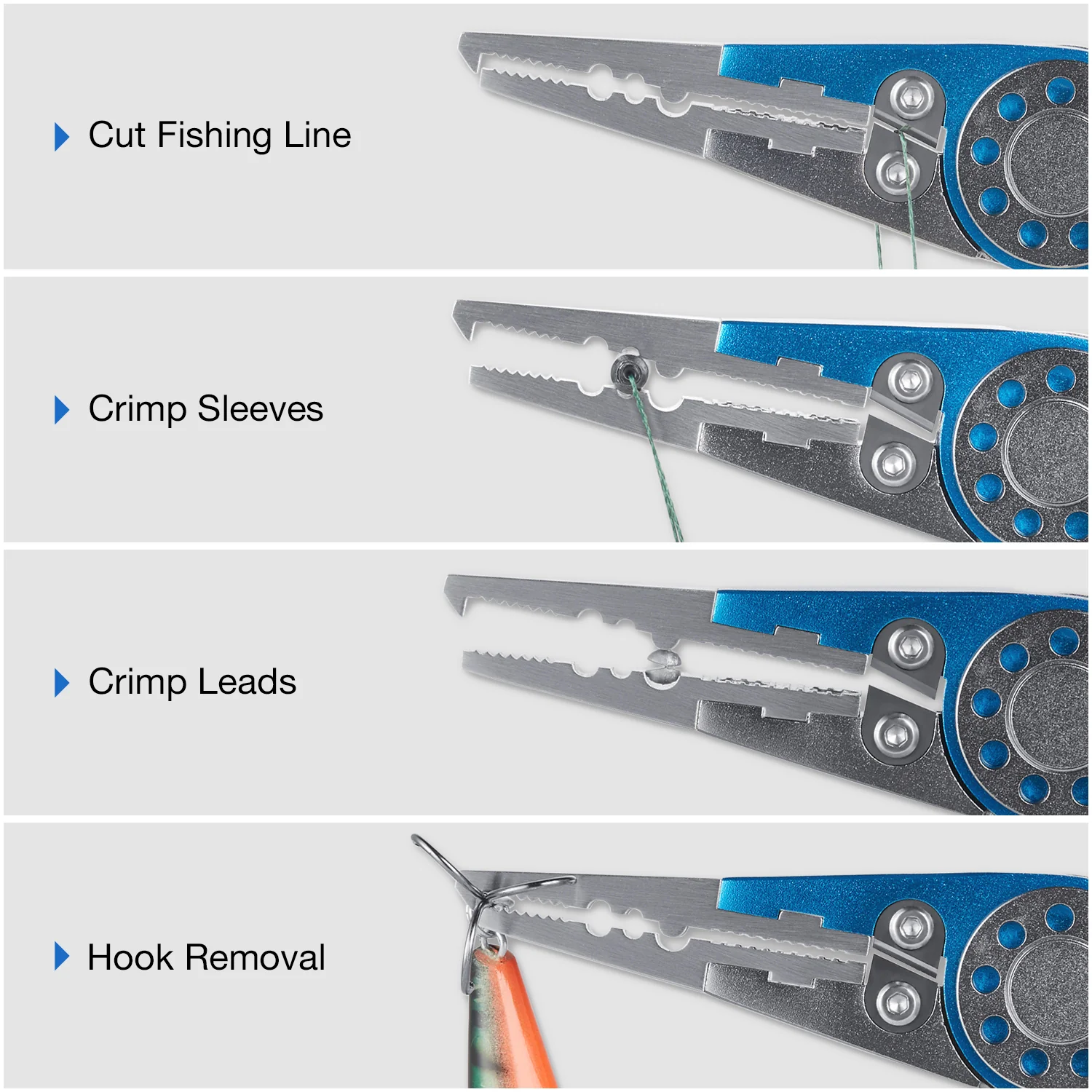 Piscifun® Ⅲ Aluminum Fishing Pliers - Image 4