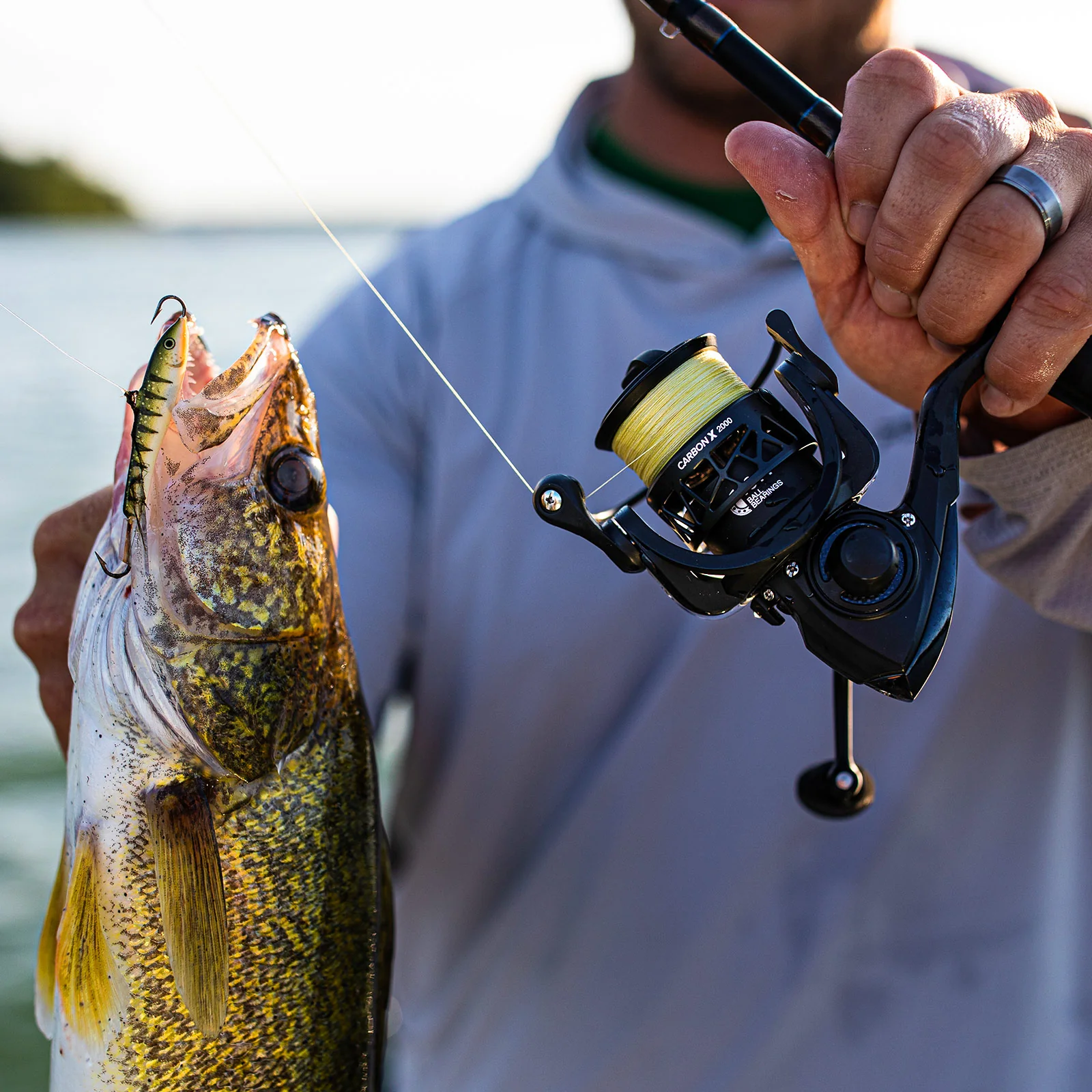 Piscifun® Carbon X Spinning Reel Size 500 1000 for Ice Fishing - Image 14