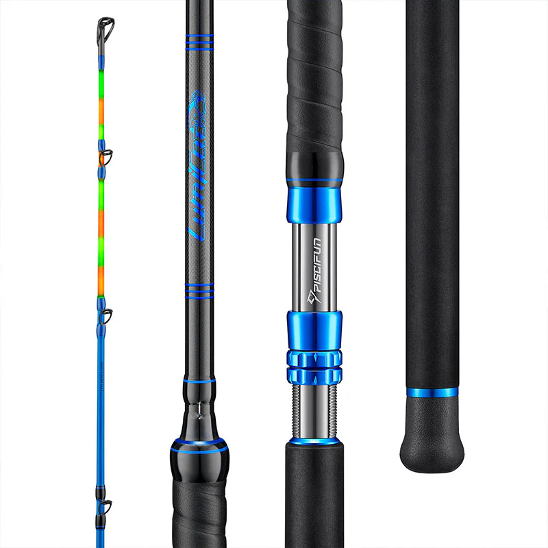 Piscifun® Chaos Pro CNC Baitcasting Reels and LED LumiCat II Casting Rods Combo - Image 29