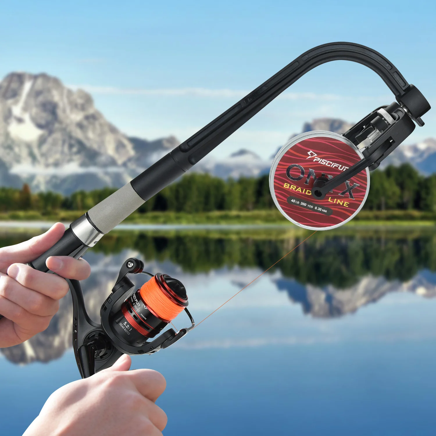 Piscifun® Speed Fishing Line Spooler Fishing Line Winder - Image 7