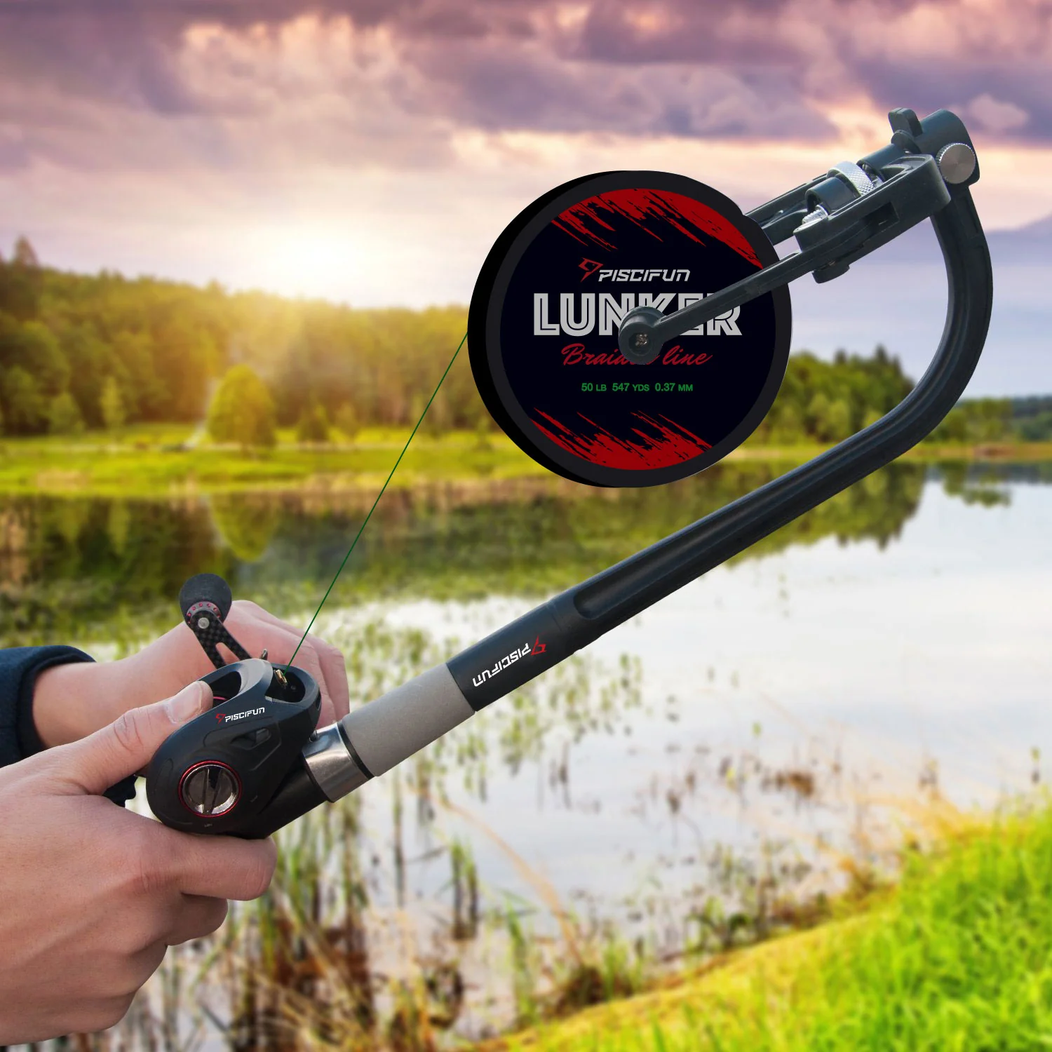Piscifun® Speed Fishing Line Spooler Fishing Line Winder - Image 8