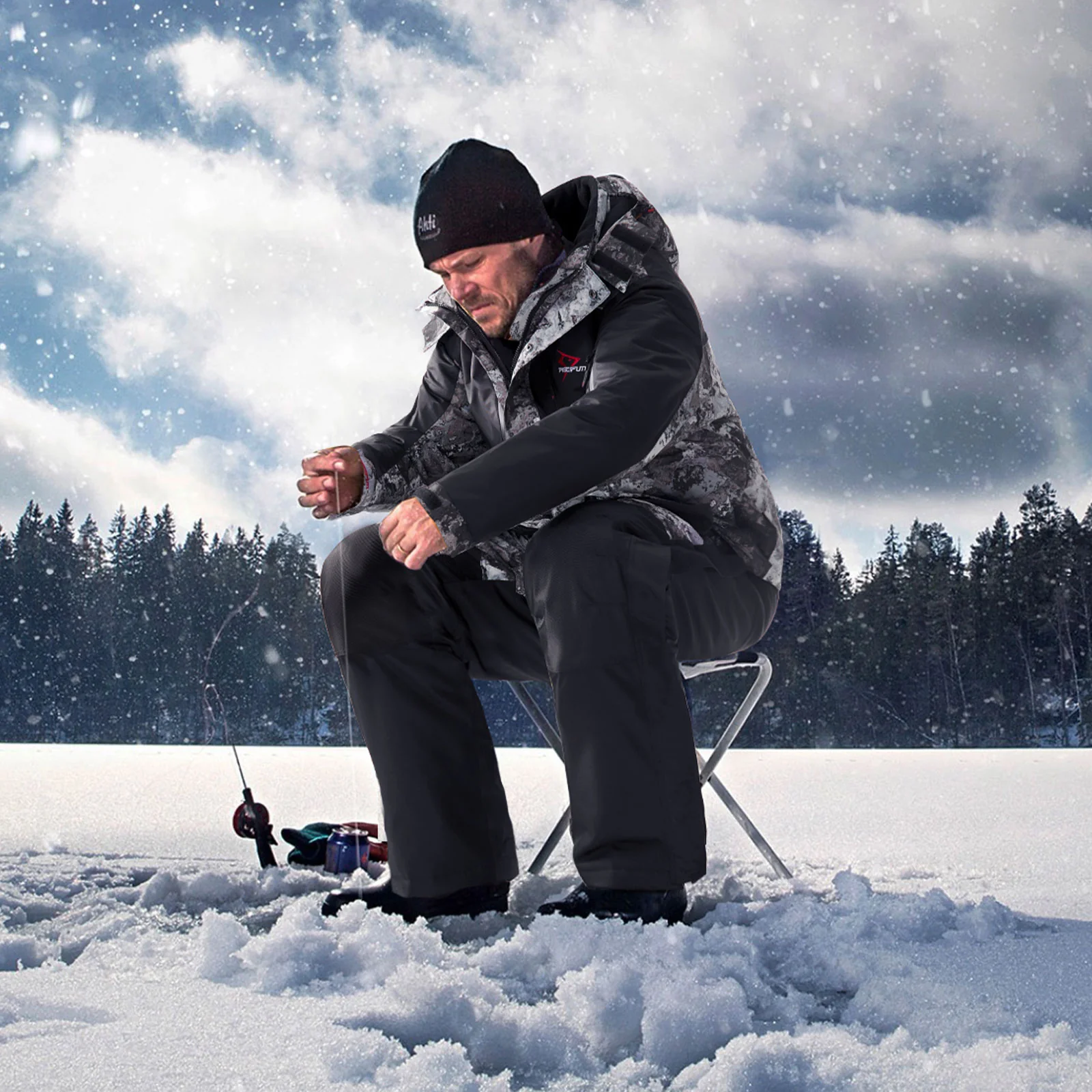 Piscifun Ice Fishing 3-in-1 Jacket Waterproof Fishing Jackets - Image 16