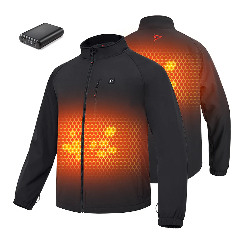 Piscifun Ice Fishing Suit,3 in 1 Heated Jacket,Waterproof Fishing Bib - Image 24