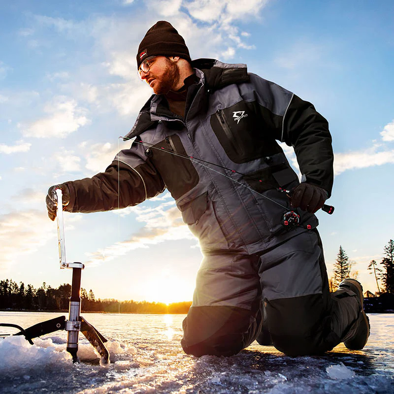 Piscifun Ice Fishing Suits, Insulated Jacket & Bibs Waterproof With Flotation Technology - Image 5