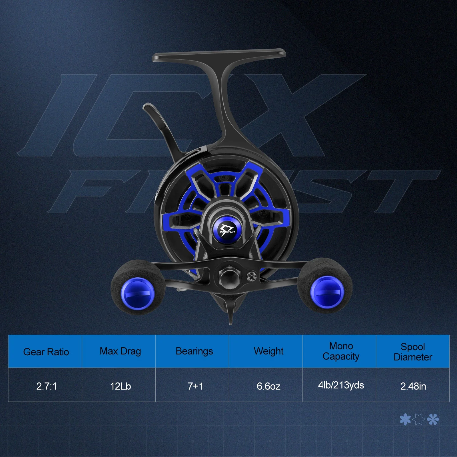 Flash Sale Piscifun ICX Frost Carbon Ice Fishing Reel - Image 6