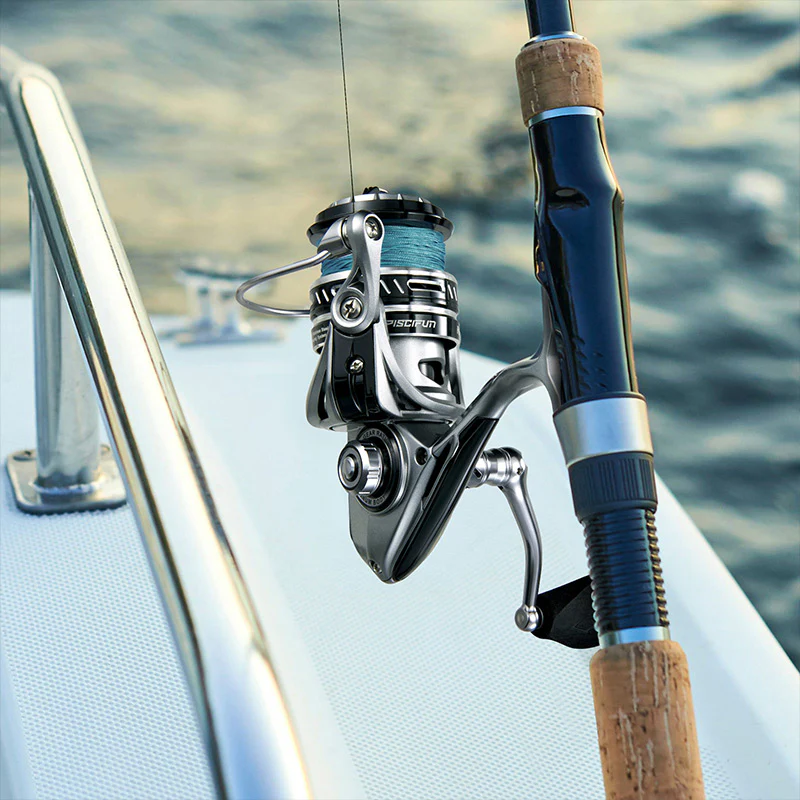 Flash Sale PiscifunÂŽNautiX Saltwater Spinning Reel Aluminum Body Fishing Reel - Image 9