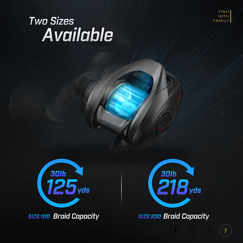Piscifun® Torrent II Baitcasting Fishing Reel/Casting Reel - Image 7