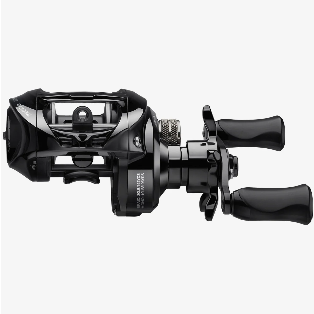 Piscifun® Lite Ultra Light Low Profile Baitcasting Reel with Black & Teal Baitcaster - Image 14