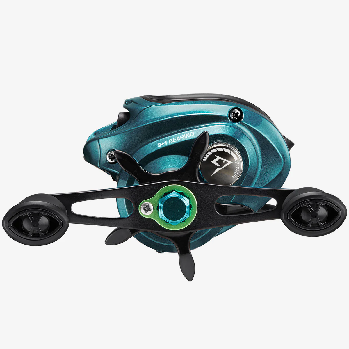 Piscifun® Lite Ultra Light Low Profile Baitcasting Reel with Black & Teal Baitcaster - Image 20