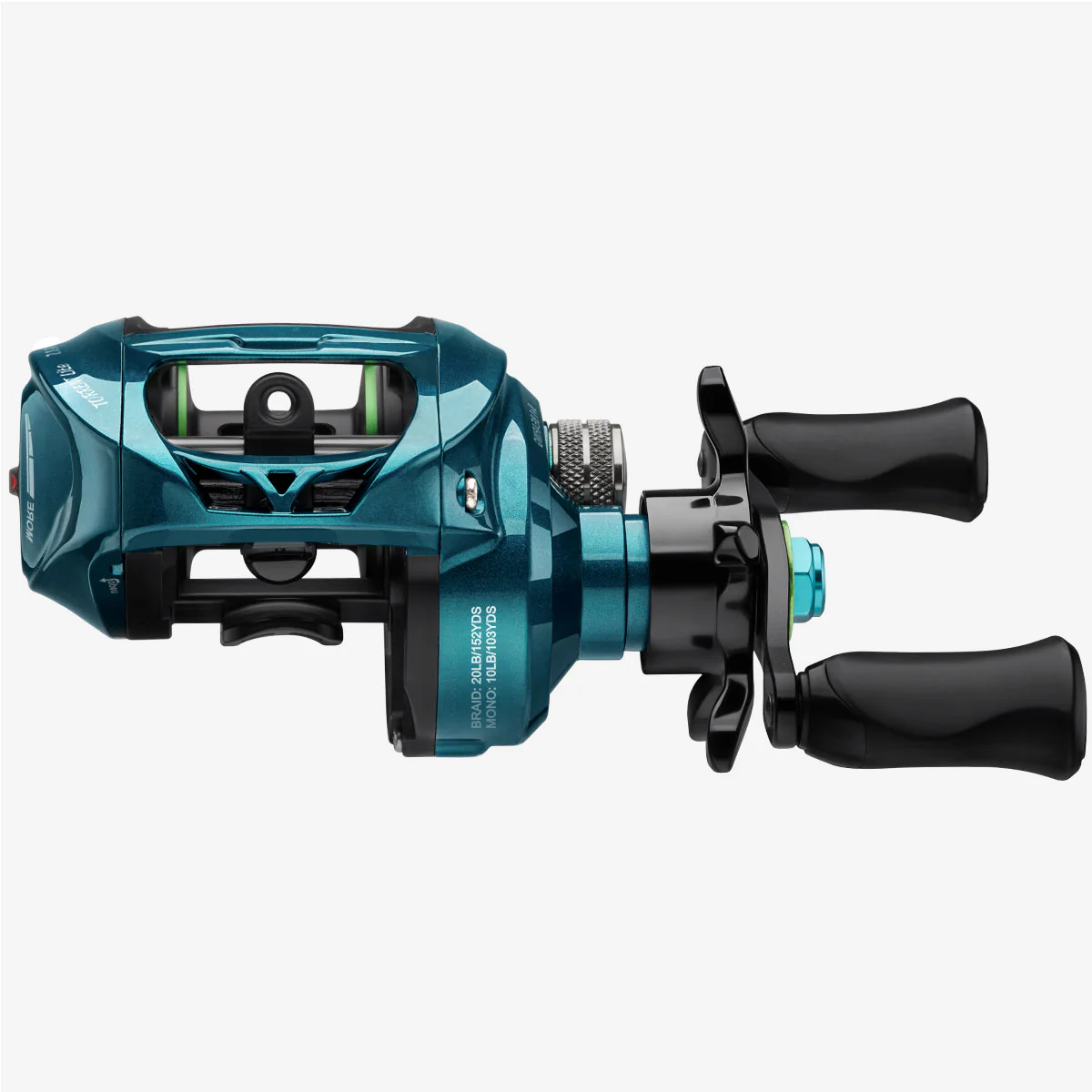 Piscifun® Lite Ultra Light Low Profile Baitcasting Reel with Black & Teal Baitcaster - Image 21