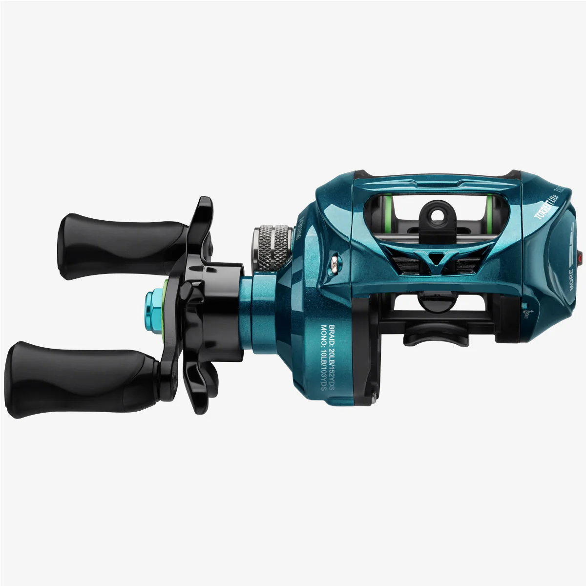 Piscifun® Lite Ultra Light Low Profile Baitcasting Reel with Black & Teal Baitcaster - Image 23