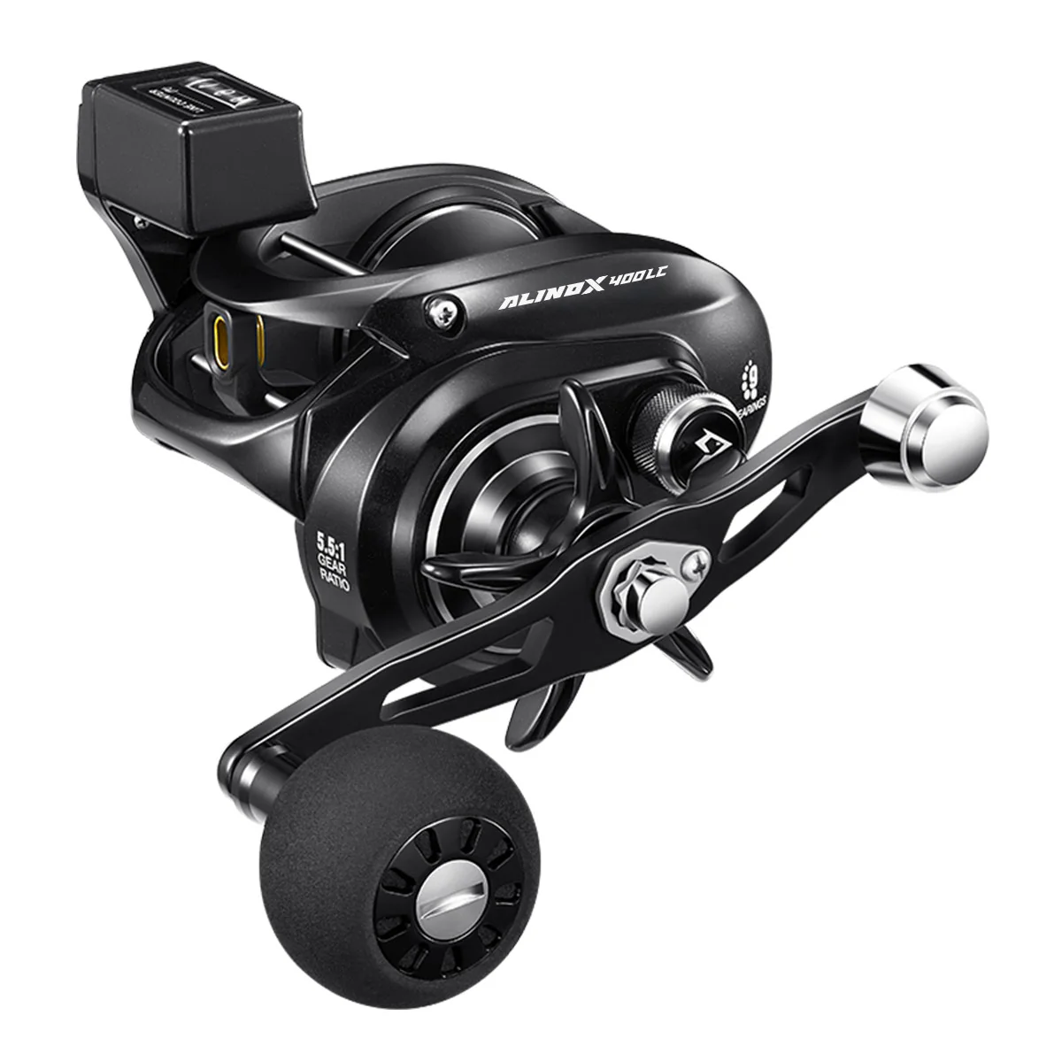 Wholesale Piscifun® AlinoX 400 Line Counter Saltwater Freshwater Line Trolling Reels With Bait Clicker - Image 11