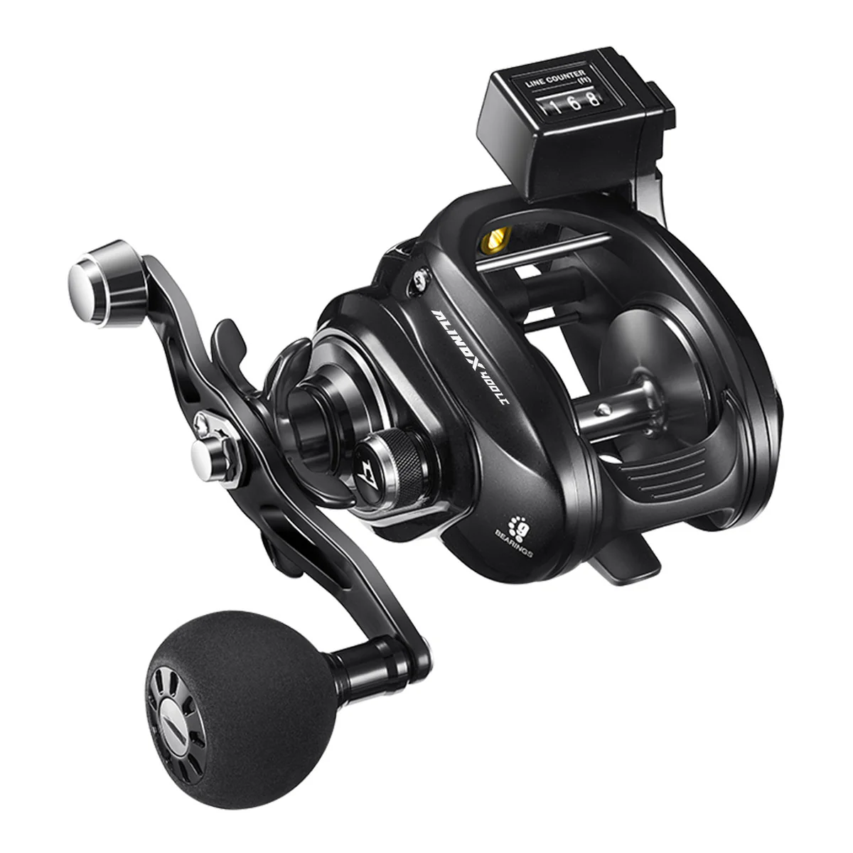 Wholesale Piscifun® AlinoX 400 Line Counter Saltwater Freshwater Line Trolling Reels With Bait Clicker - Image 14