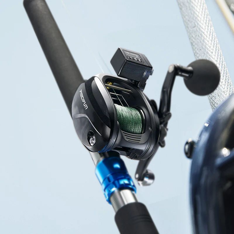Wholesale Piscifun® AlinoX 400 Line Counter Saltwater Freshwater Line Trolling Reels With Bait Clicker - Image 6