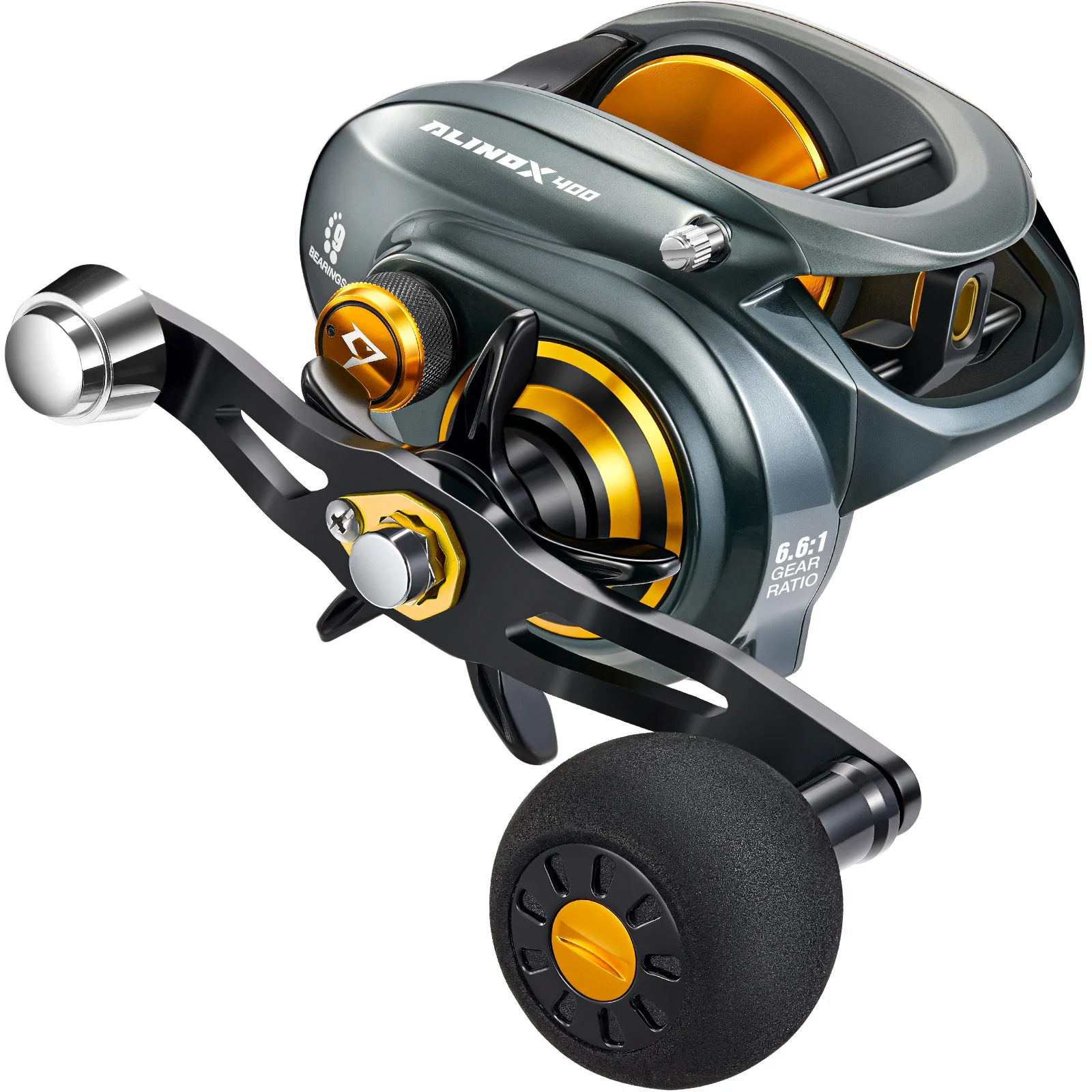 Piscifun® AlinoX 400 Saltwater  Freshwater Baitcasting Reel With Bait Clicker - Image 20