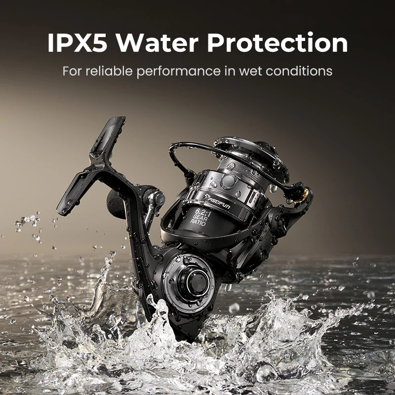 Piscifun® Alloy S Inshore Spinning Reel – Aluminum Body Saltwater & Freshwater Fishing Reel - Image 8