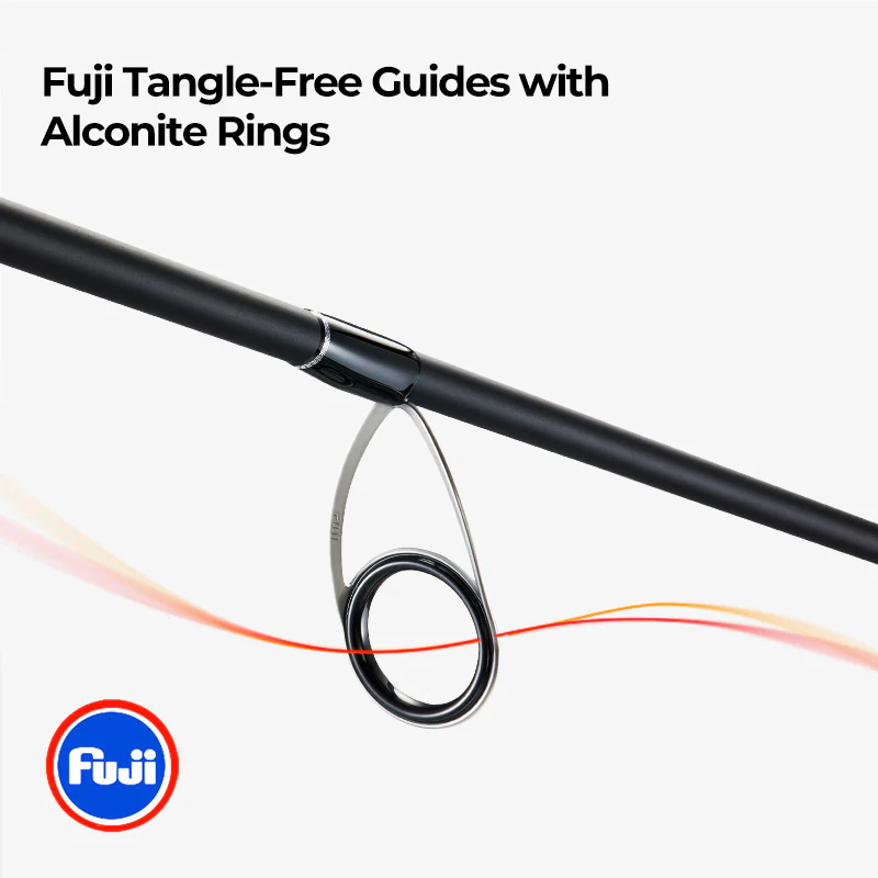 Piscifun® Carbon R1 The Lightest Carbon One Piece Spinning Rod Casting Rod - Image 10