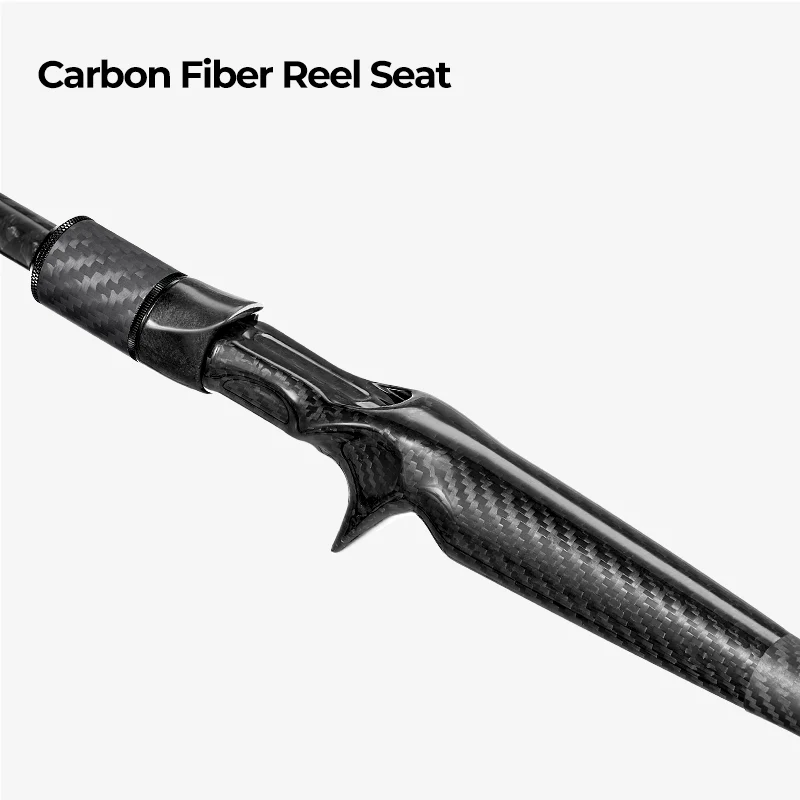 Piscifun® Carbon R1 The Lightest Carbon One Piece Spinning Rod Casting Rod - Image 9