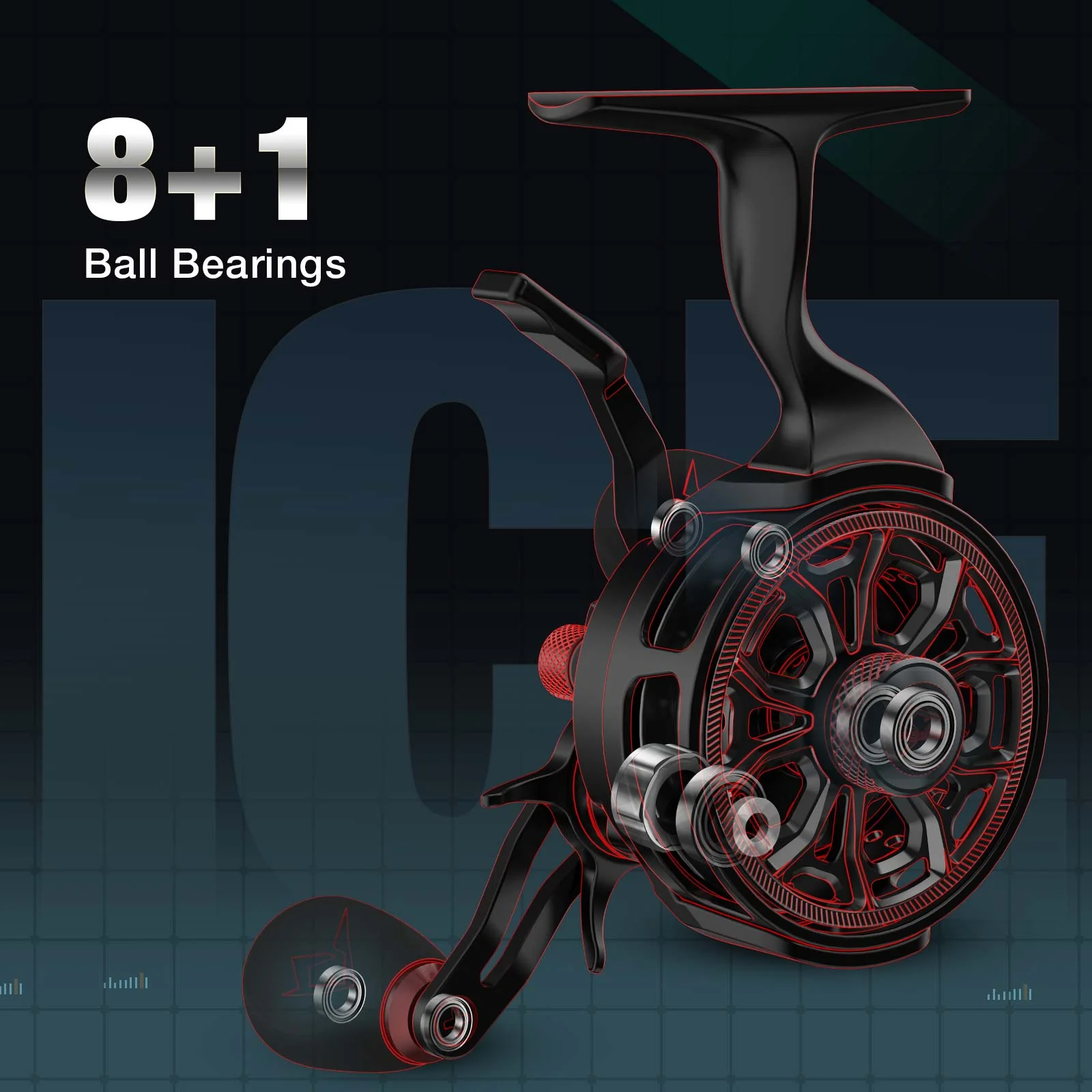 Flash Sale Piscifun ICX Carbon Ice Fishing Reel - Image 6