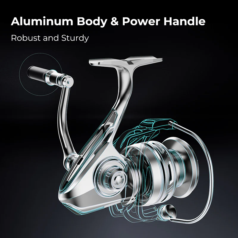 Wholesale Piscifun®NautiX Saltwater Spinning Reel Aluminum Body Fishing Reel - Image 3